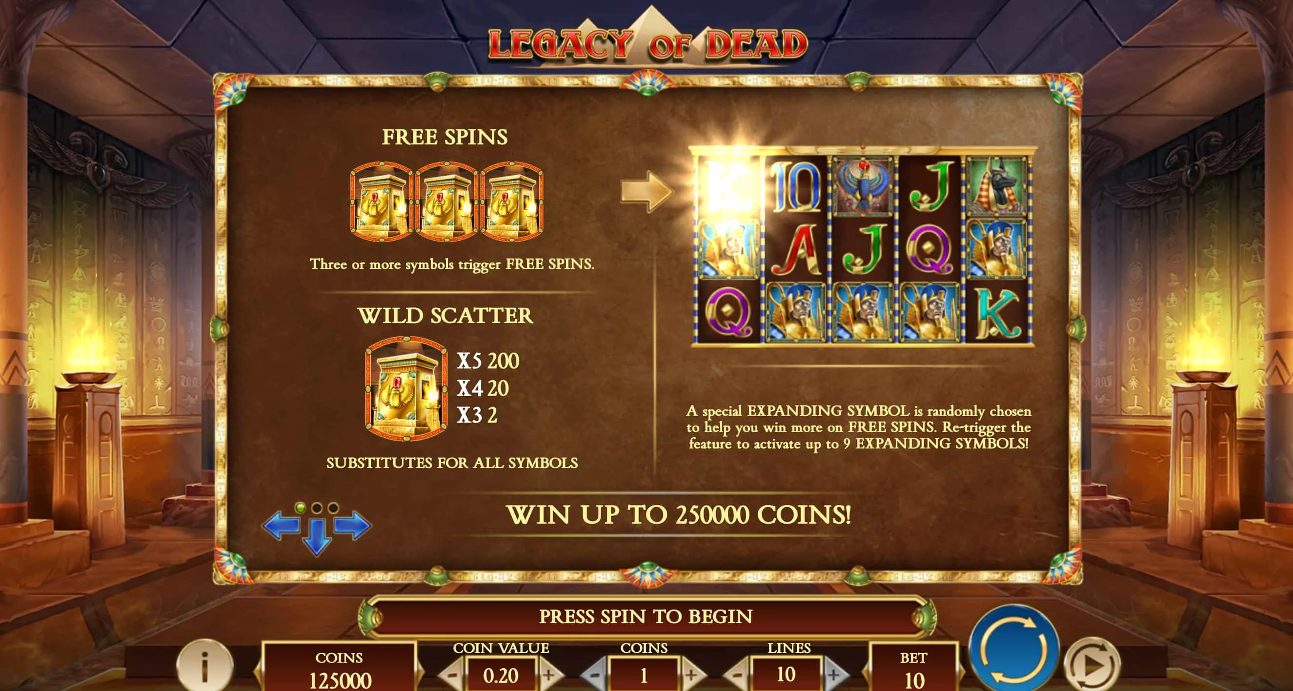 Legacy of Dead mobil – der Slot in der Taschenversion Legacy of Dead mobil – der Slot in der Taschenversion